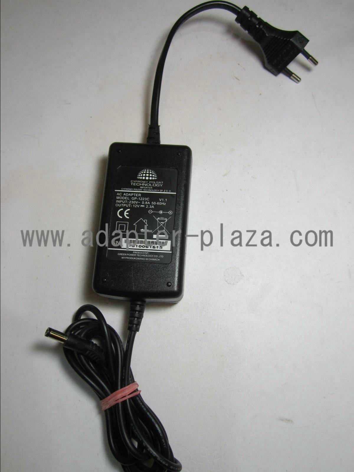 New 12V 2.3A AC ADAPTOR POWER SUPPLY FOR LACIE GP-ACW030A-12T GPC-ACD048A-12 PSU PART 5.5mm x 2.1mm / 2.5mm